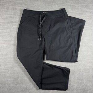 Roark Layover Pants Women's Size 32 Black Travel Utility Outdoor